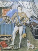 Nicholas Hilliard Sir Anthony Mildmay painting